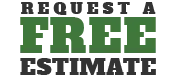 A box with the words "Request a Free Estimate"