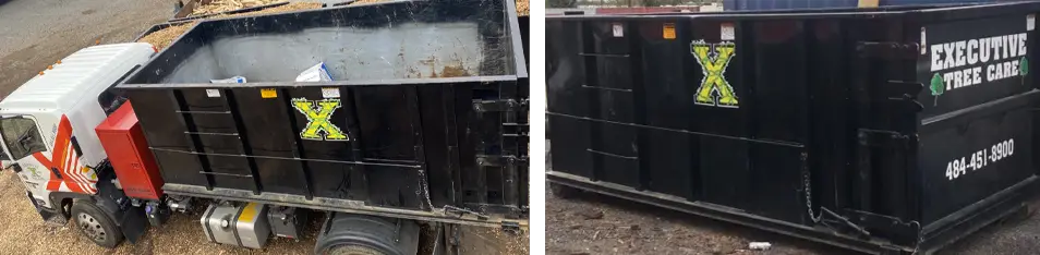 Dumpster rental in delaware county